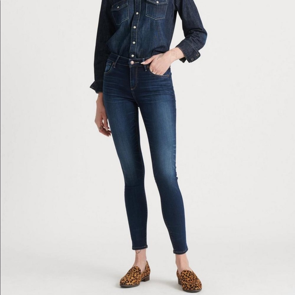Lucky Brand Mid Rise Ava Super Skinny Jean